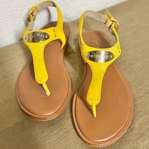 MICHAEL Michael Kors Yellow Thong Sandals